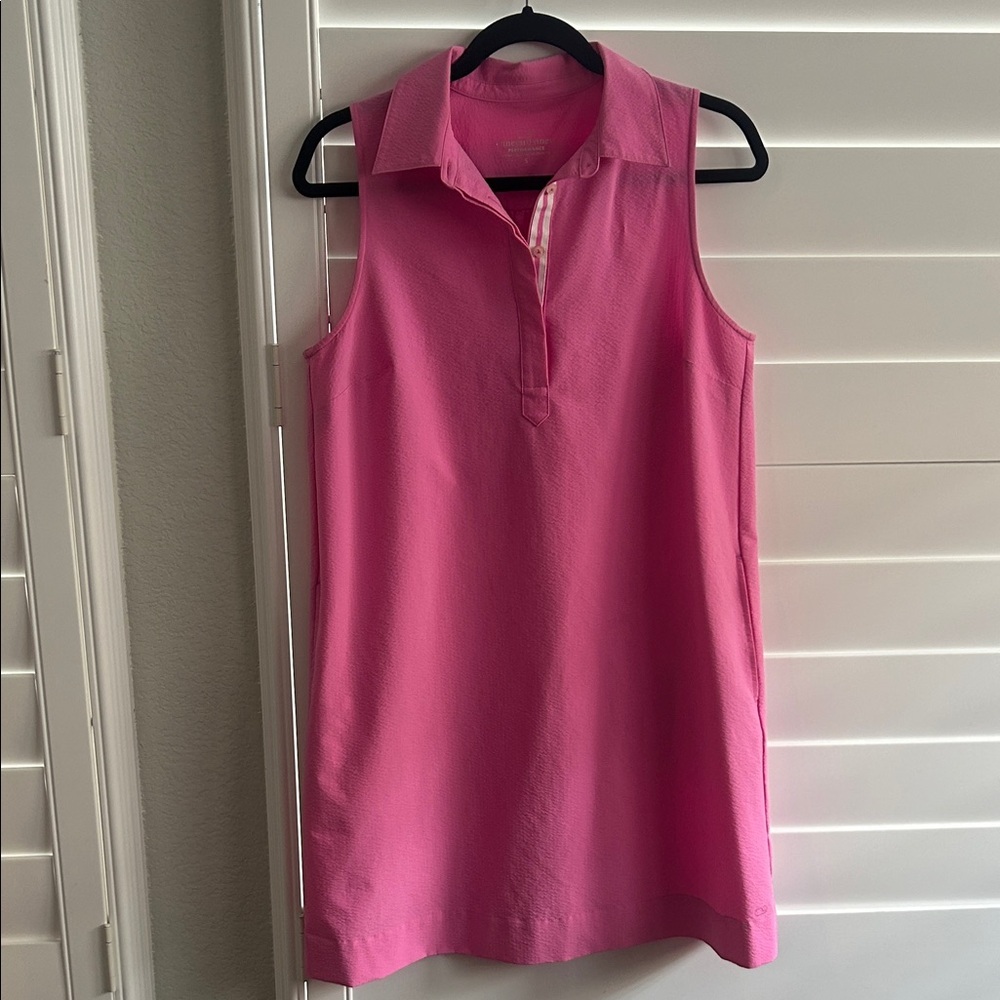 Vineyard Vines Pink Mini Dress - Picture 2 of 4